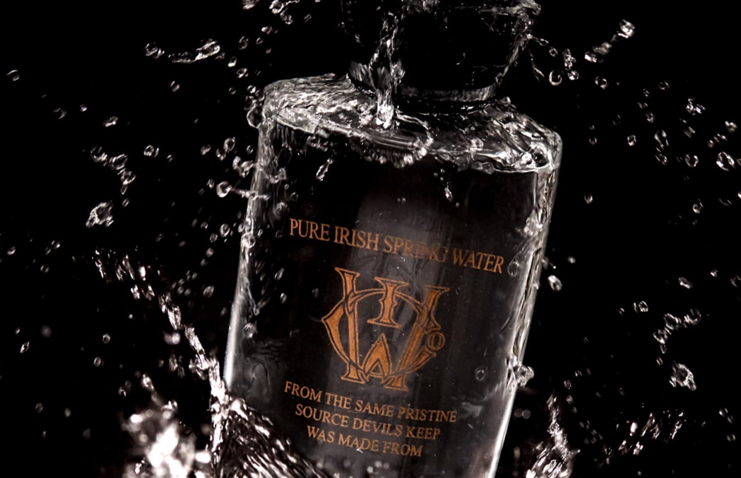 Pure Irish spring water by The Craft Irish Whiskey Co.