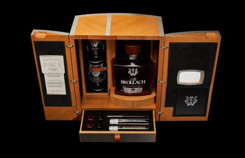 An artisan whiskey collector's set