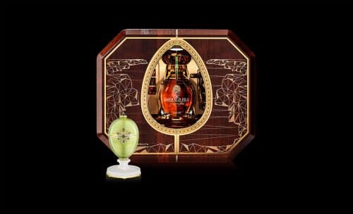 A rare Irish whiskey collector set and a jewelry egg