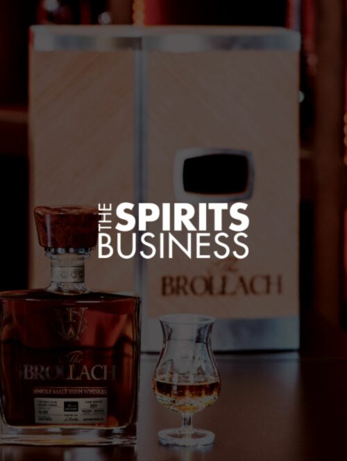 The Brollach premium whiskey awarded by the Spirits Business