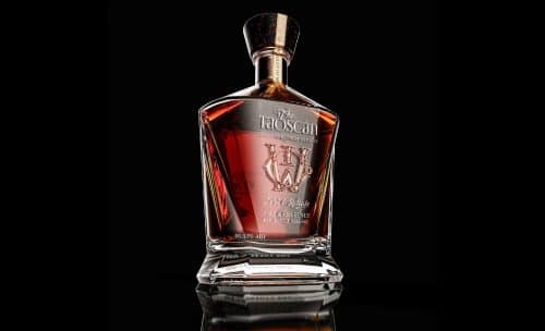 A bottle of premium whiskey, The Taoscán
