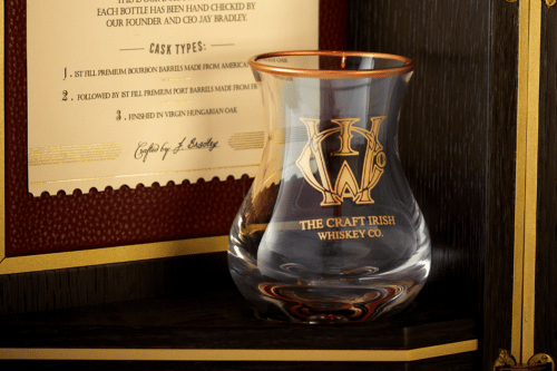 The ÉRIMÓN glass, designed by The Craft Irish Whiskey Co.