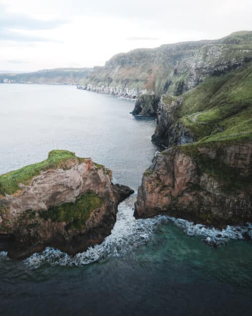 A landscape from Ireland, the country with the best Irish whiskey
