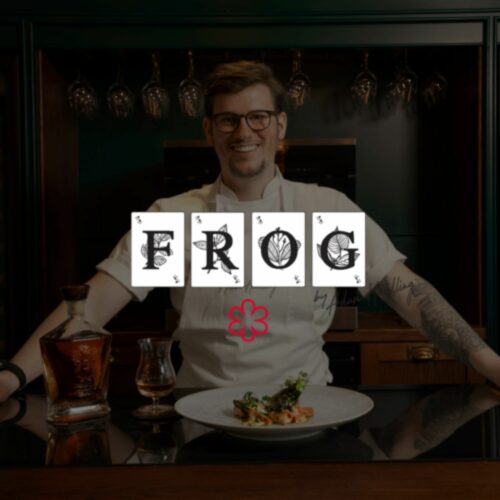 Restaurant Frog's chef Adam Handling and some premium Irish whiskey