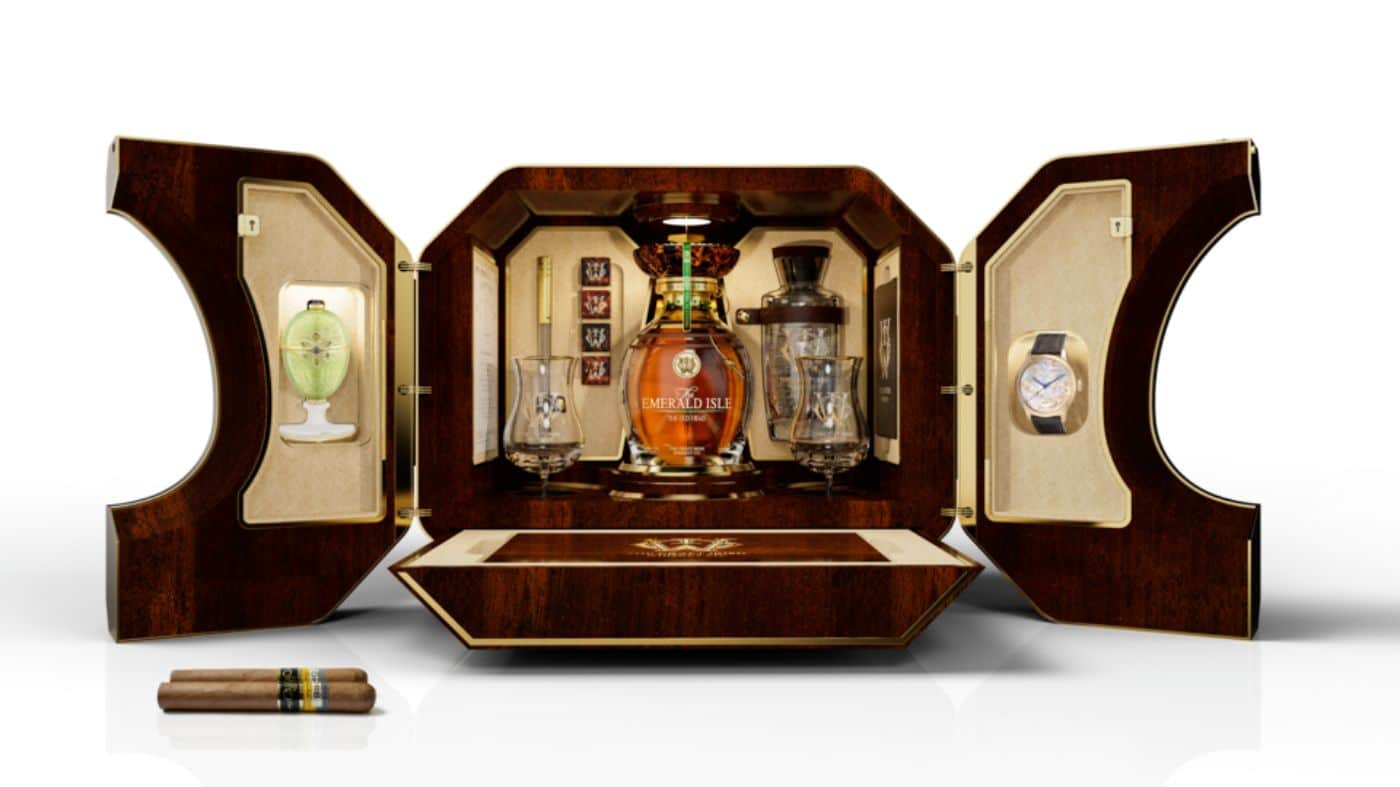 The Emerald Isle collection whiskey