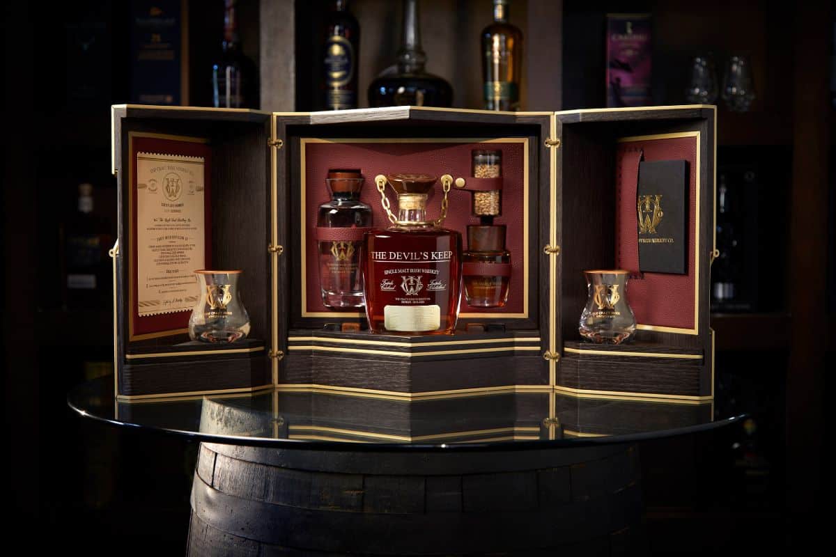 A whiskey collection set of The Devil's Keep