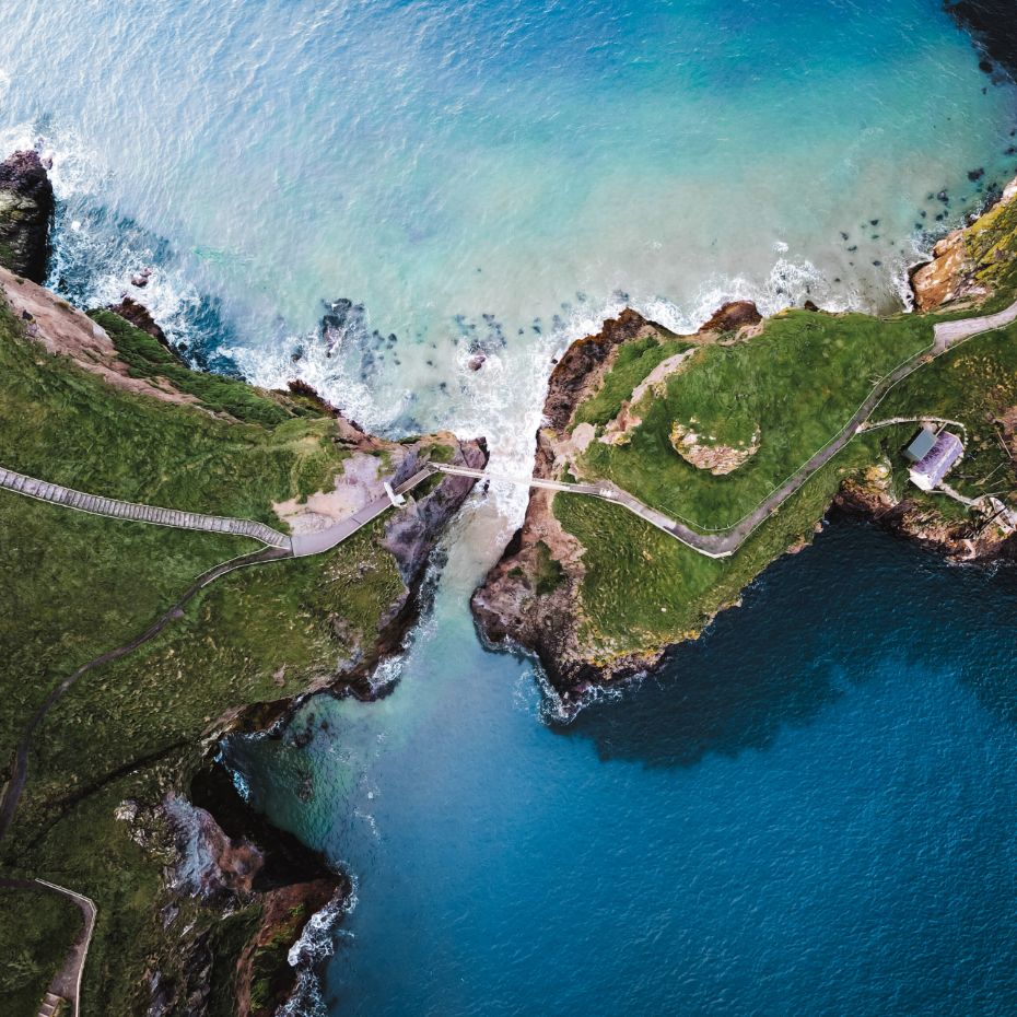 The ocean and the mountains for The Craft Irish Whiskey Co.