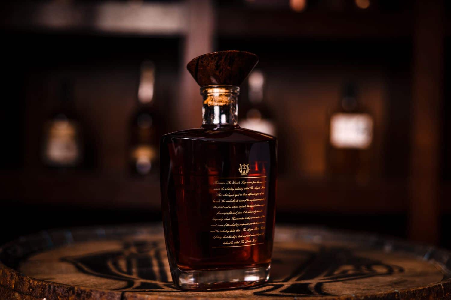 Luxury whiskey bottle by The Craft Irish Whiskey Co.