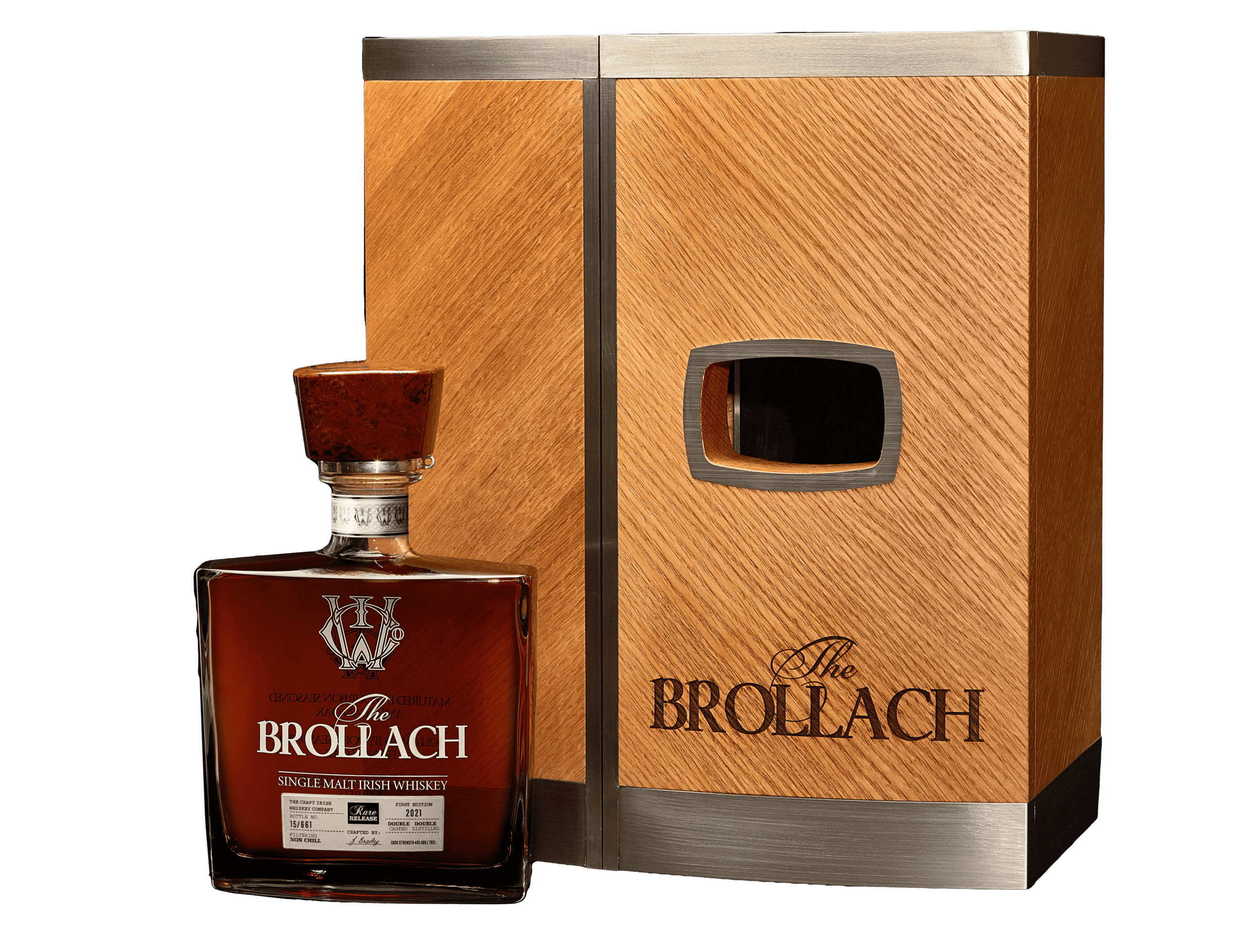 award-winning single malt whiskey, the Brollach
