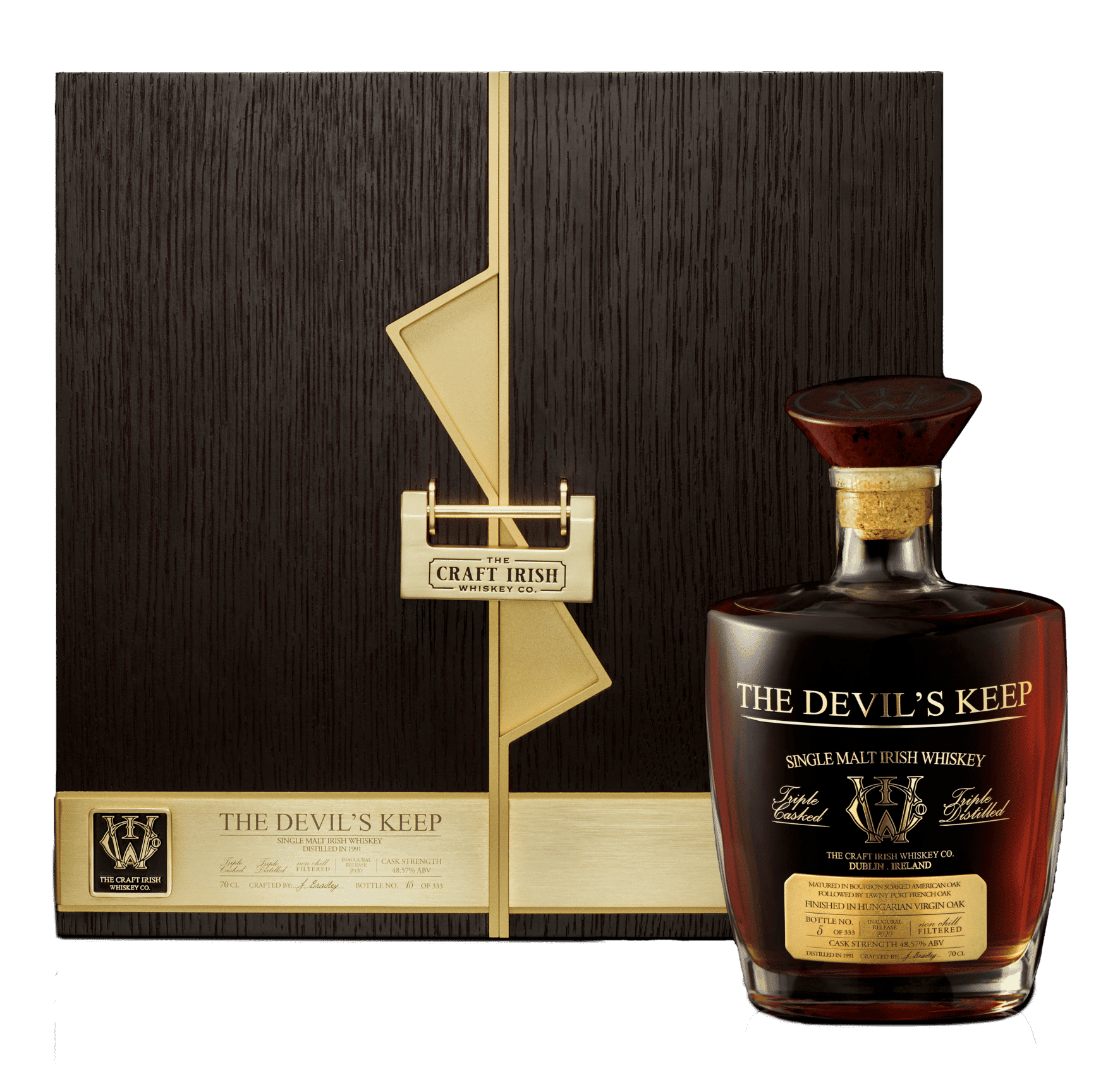 Best single malt irish whiskey, the Devil's keep