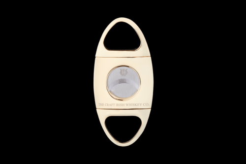 The Craft Irish Whiskey Co. cigar cutter, combining engineering and sophisticated design to deliver a precision cut