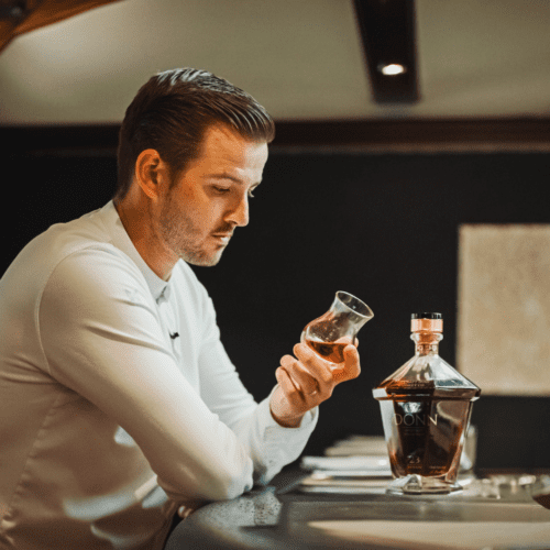 Michelin-star chef Ricki Weston and the Donn Irish whiskey