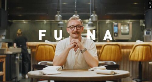 Ross Trueman of Furna restaurant for the Craft Irish Whiskey Co.
